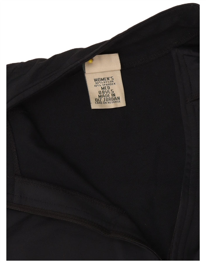 Damski dres z zamkiem błyskawicznym L.L.Bean UK 14, średni czarny nylon