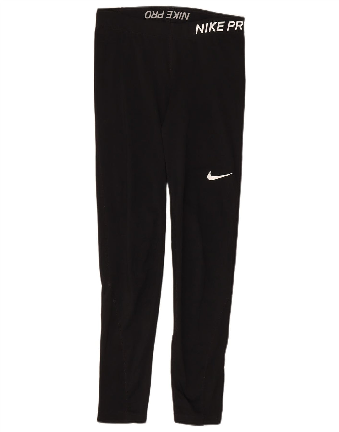 Damskie legginsy Nike Slim Fit UK 14, średnie czarne, poliestrowe, sportowe