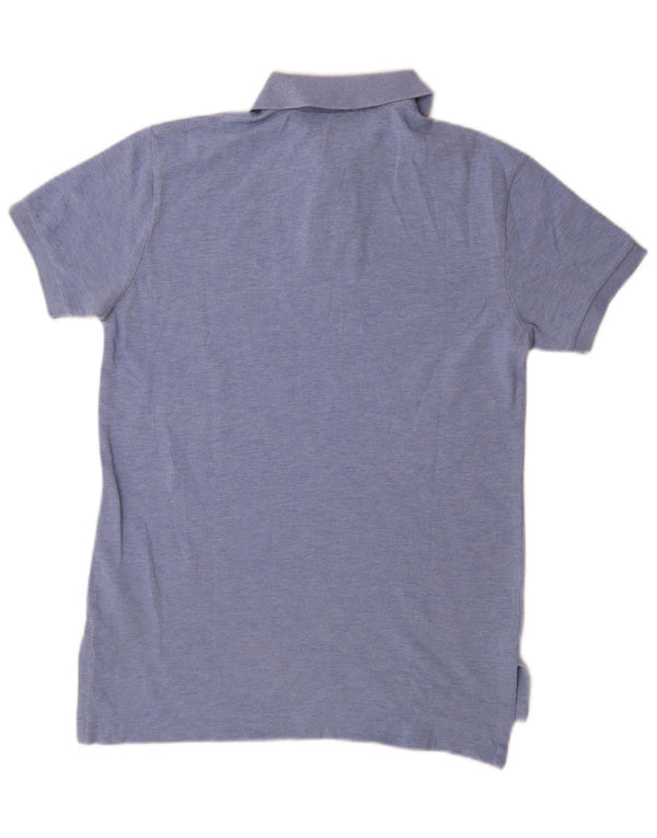 Koszula męska Polo Ralph Lauren o dopasowanym kroju, mała, niebieska, bawełniana