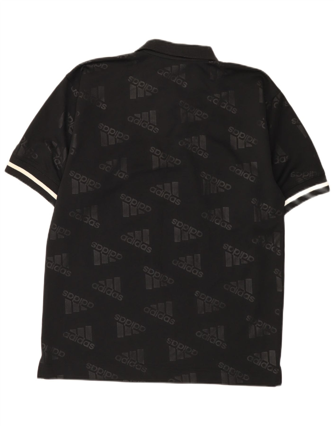Męska koszulka polo Adidas Graphic UK 36/38 Mały czarny poliester