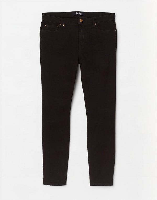 Boden Damskie The Mayfair Modern Skinny Jeans UK 16 Large W34 L30 Czarny