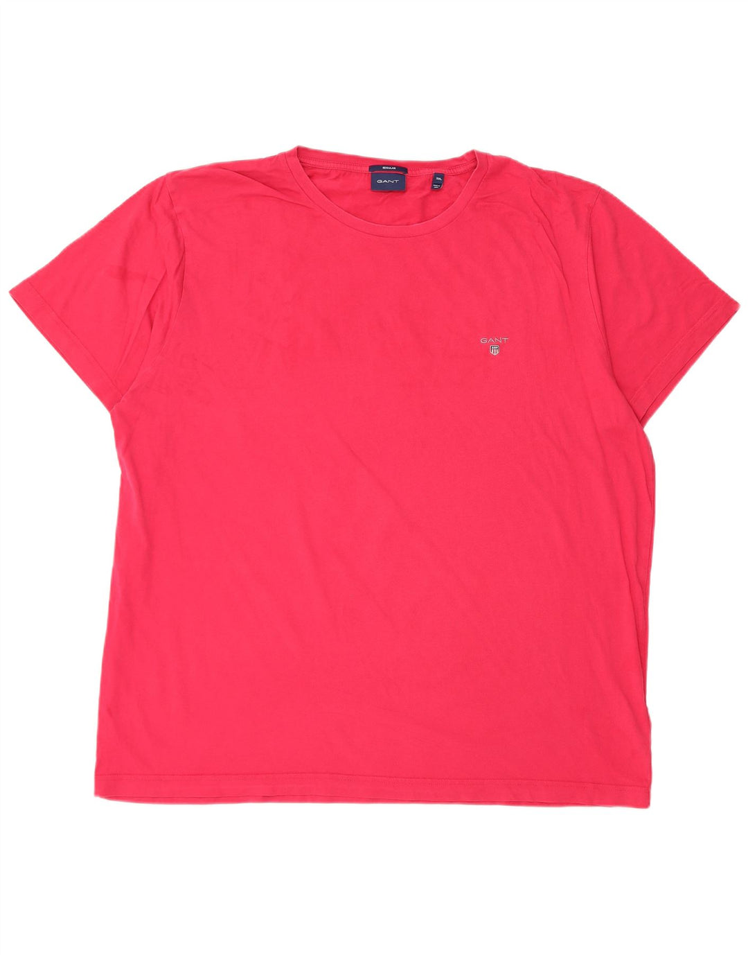 Gant Męski T-shirt Regular Top 3XL Różowa Bawełna