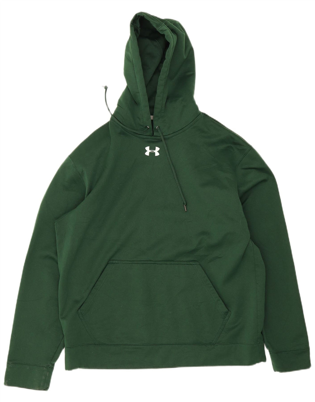 Męski sweter z kapturem Under Armour, duży, zielony, z poliestru