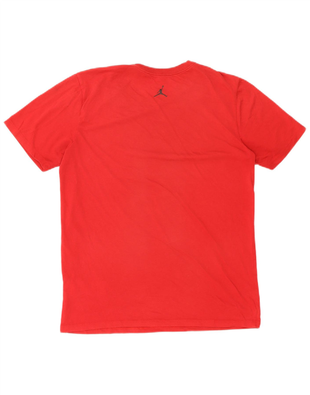 Męski T-shirt z grafiką JORDAN Dri Fit, bawełniany, średni czerwony
