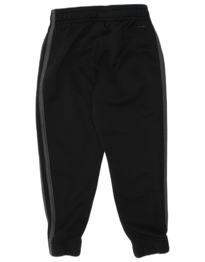 Adidas Chłopięce Climalite Dresowe Spodnie Joggery 4-5 Lat Czarny Poliester
