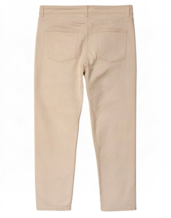 Marks & Spencer Damskie The Lily Slim Jeans UK 22 3XL W40 L29 Białe