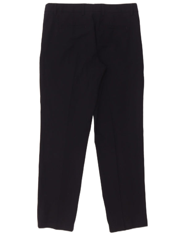 Damskie spodnie garniturowe Marks & Spencer UK 10 Small W30 L29 Granatowe