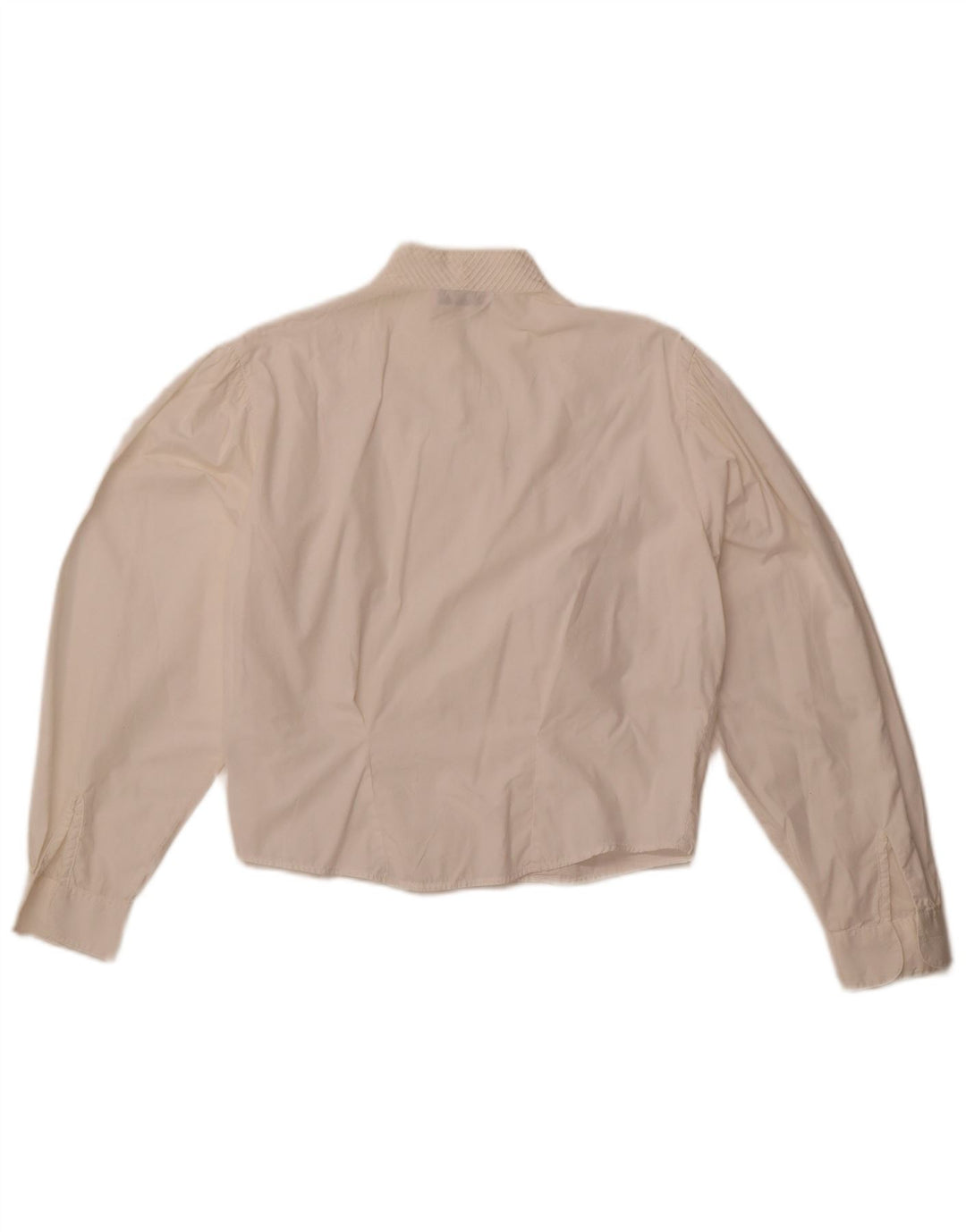 Damska bluzka koszulowa Enara Camice UK 14, średnia biała bawełna