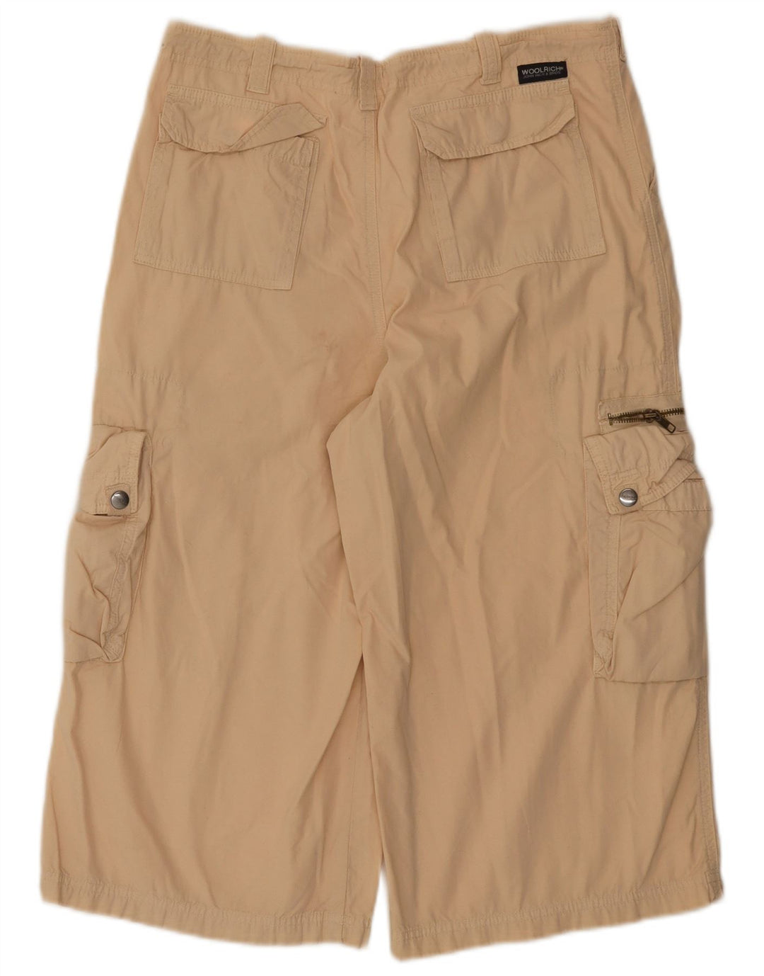 Damskie bermudy Cargo Woolrich 2XL W36 Beżowa bawełna