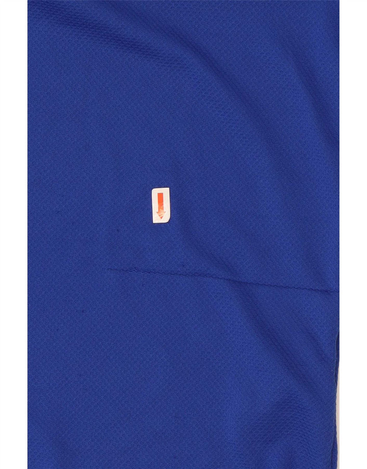 Chłopięcy dres Under Armour z graficznym pulowerem, 10-11 lat, średni niebieski