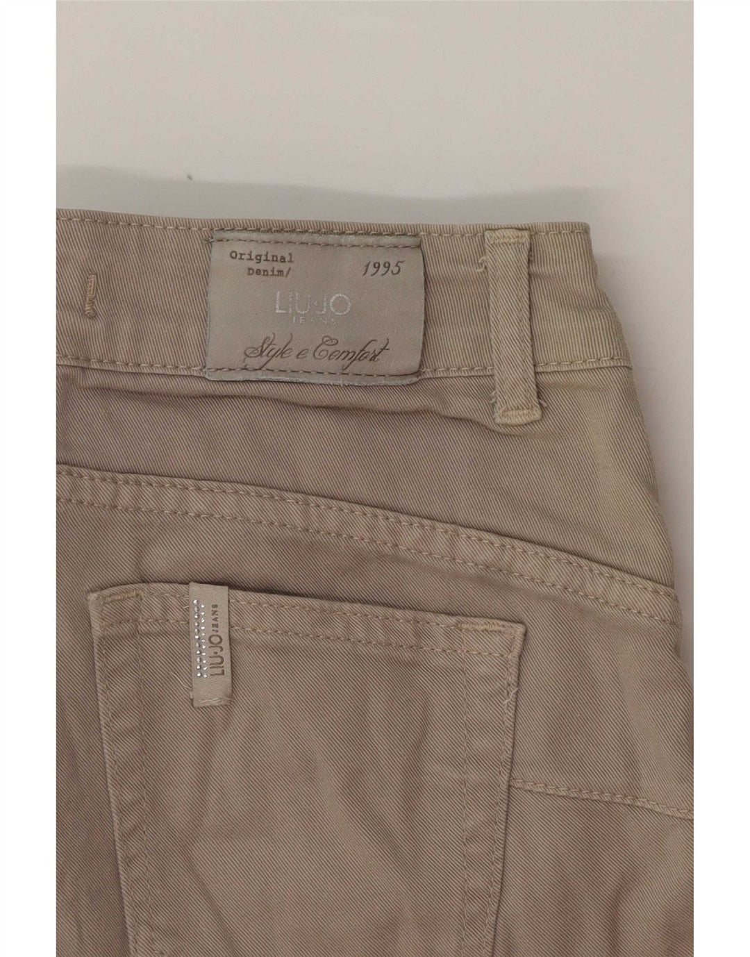 Damskie jeansy Liu Jo W28 L27 Szare