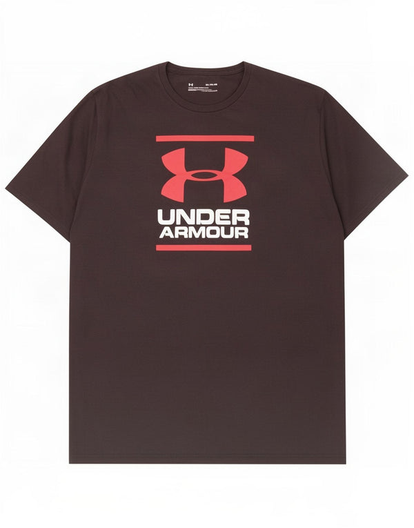 Under Armour Mens Heat Gear Graphic T-Shirt Top XL Black