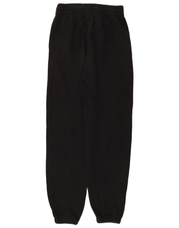 Damskie spodnie dresowe Adidas o luźnym kroju Joggers UK 8 Małe czarne bawełniane