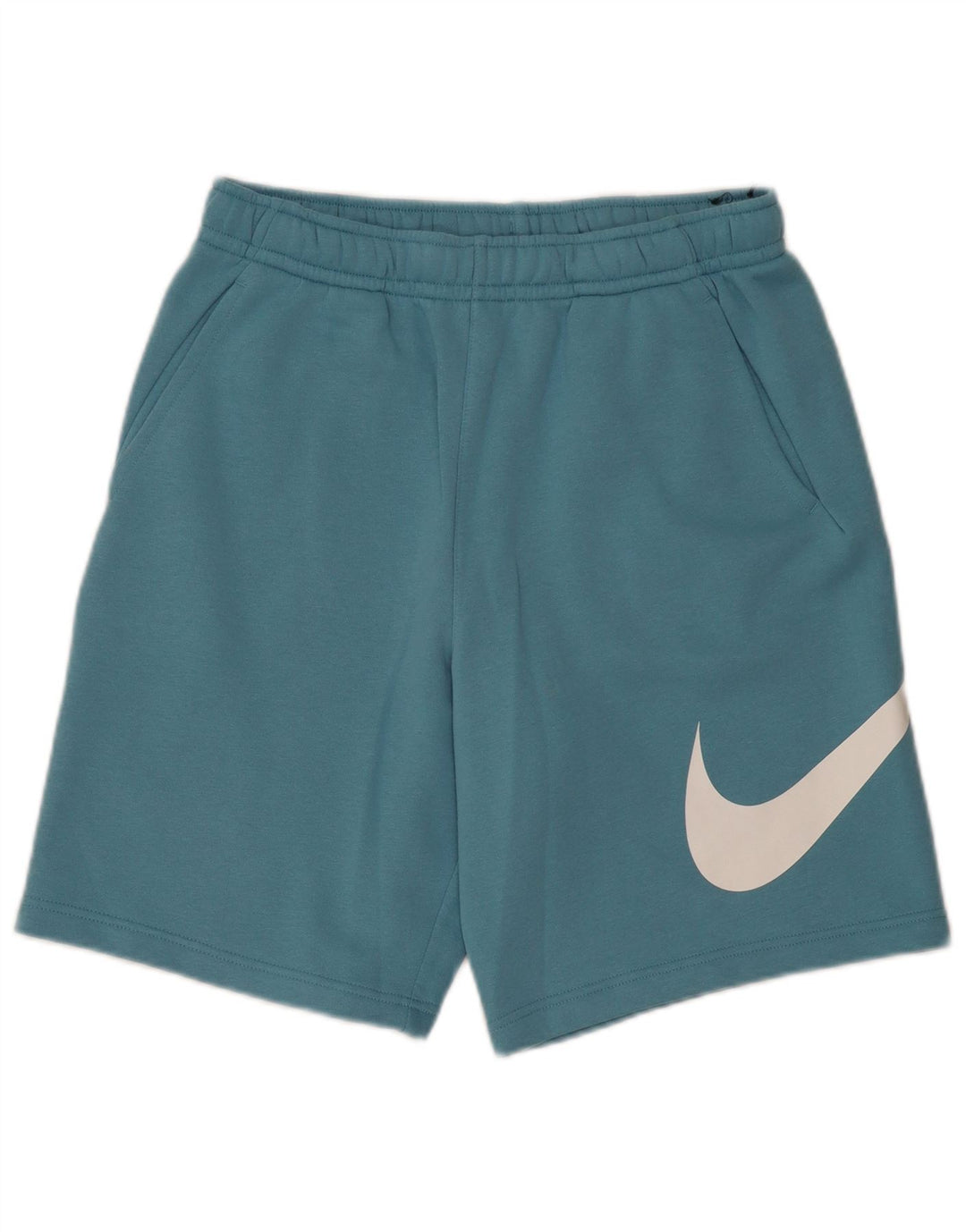 Męskie spodenki sportowe Nike Graphic, średnioniebieskie, bawełniane