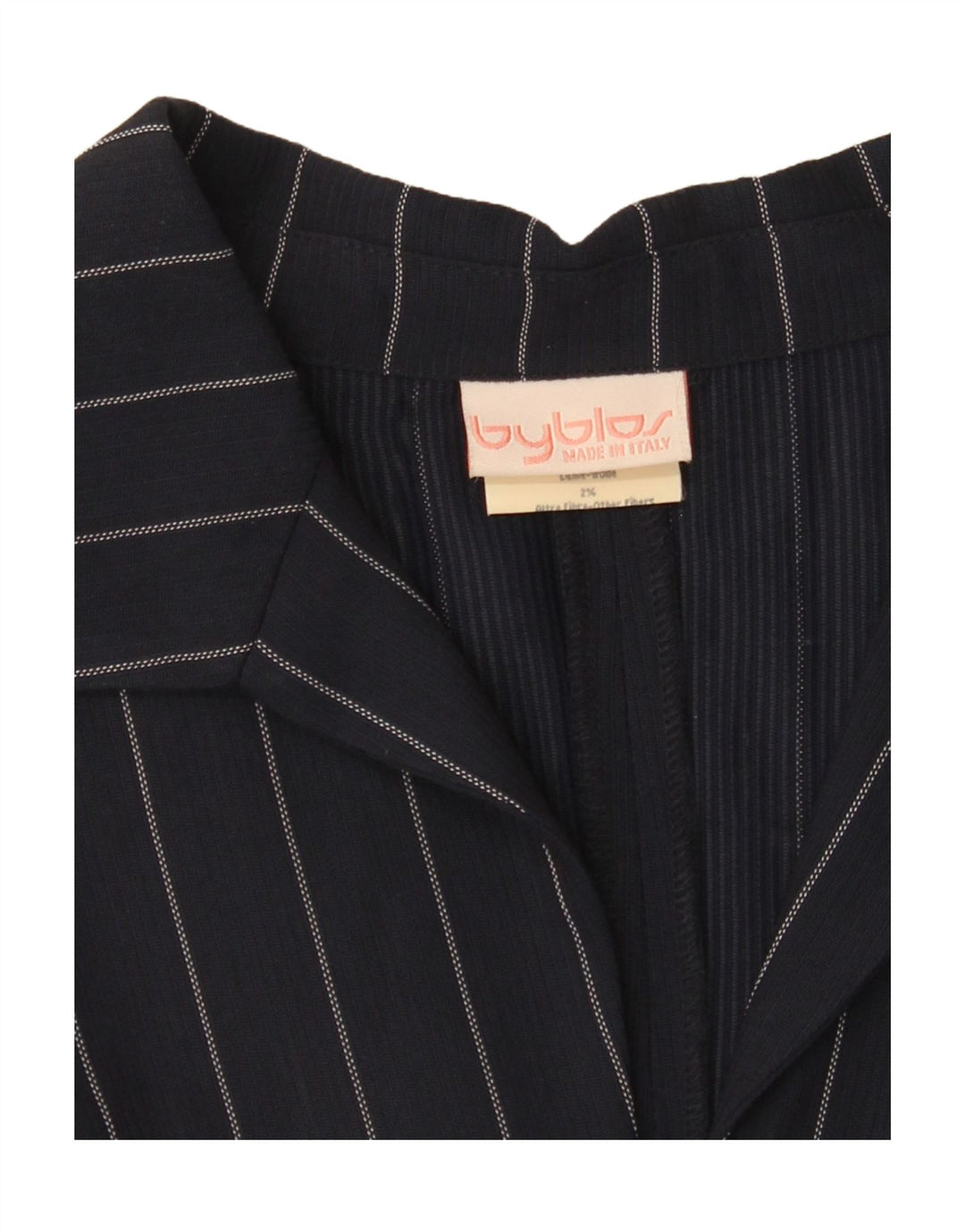 Kombinezon damski BYBLOS UK 10 Small z wiskozy w granatowe paski