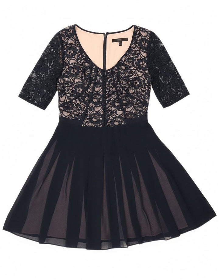 Koronkowa sukienka damska Coast UK 8, mała, granatowa, poliamid