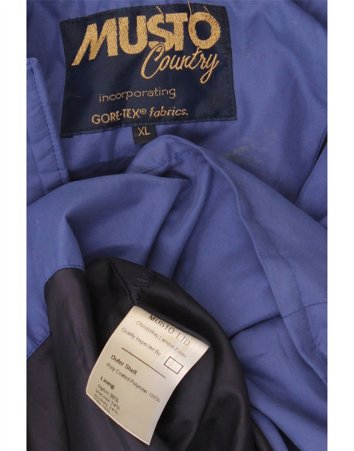 Męska kurtka przeciwdeszczowa Musto Gore-Tex UK 42 XL Niebieski nylon