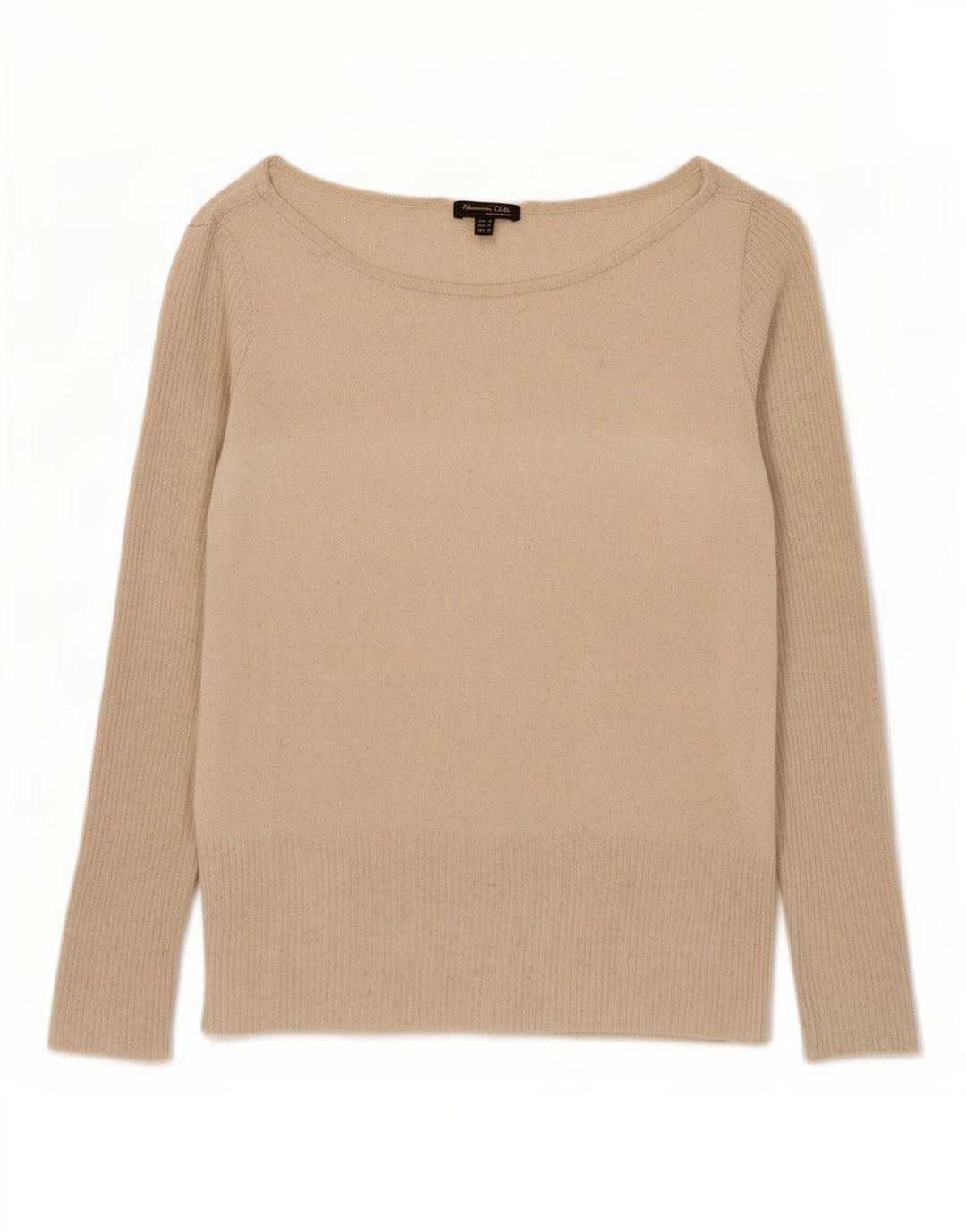 Bluzka damska Massimo Dutti Top UK 10 Small Beige