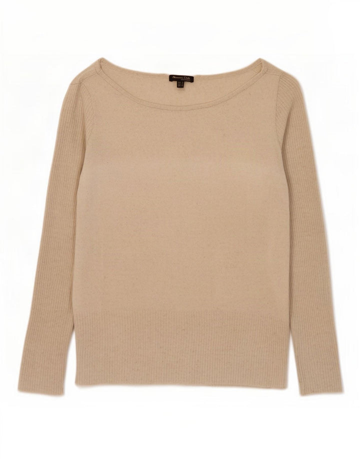 Bluzka damska Massimo Dutti Top UK 10 Small Beige