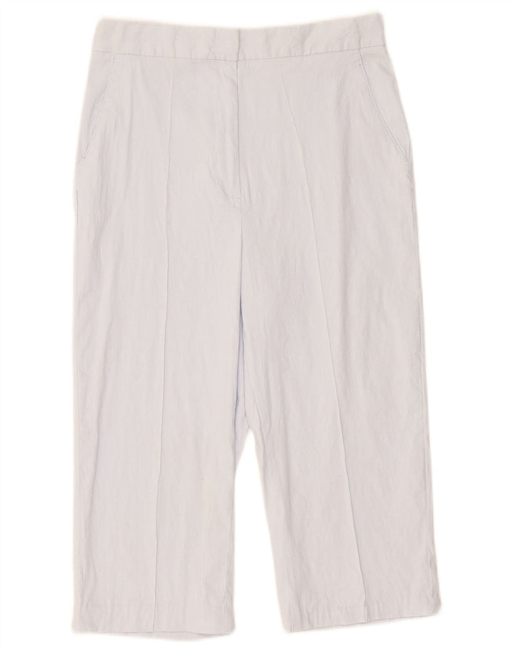 Spodnie damskie Zara Capri małe W26 L17 niebieskie