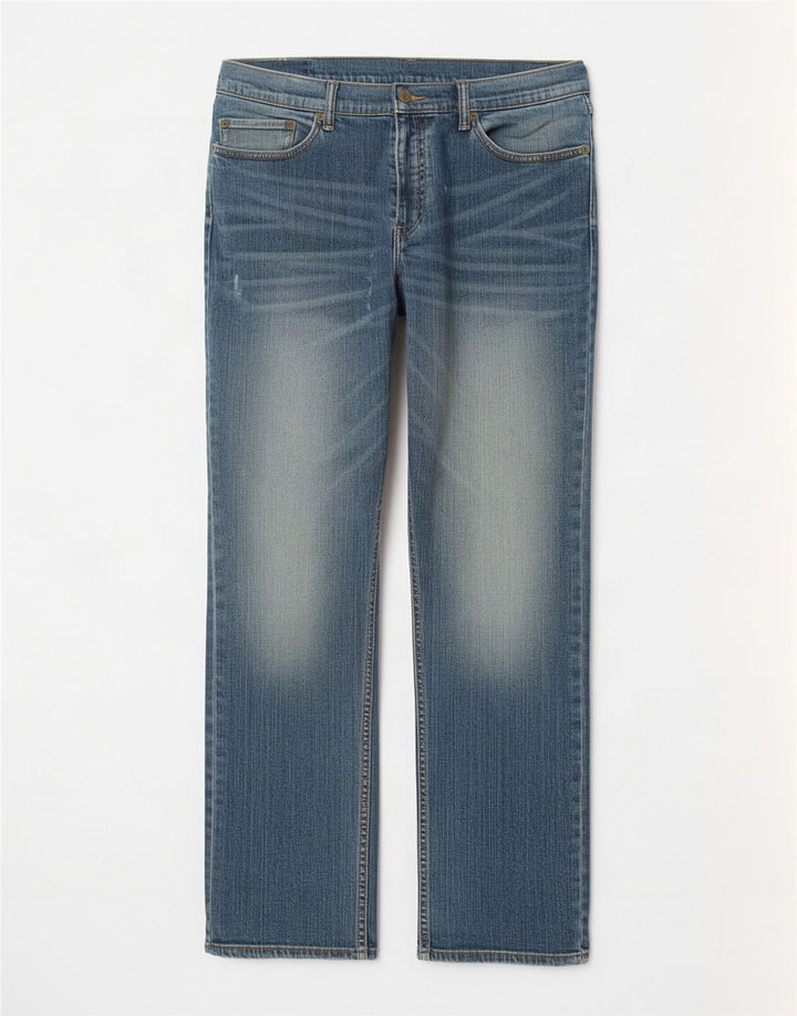 Męskie jeansy Levi's 514 Straight W36 L32 Niebieskie bawełniane