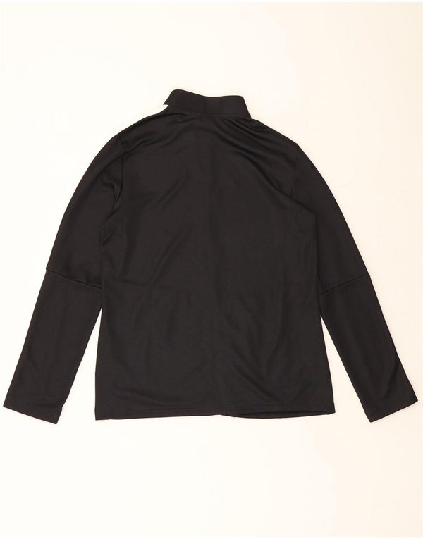 Damska kurtka dresowa Adidas Aeroready UK 16/18, duża, czarna, poliestrowa