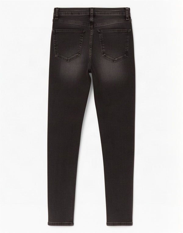 Damskie jeansy Skinny Topshop W28 L28 Szara bawełna