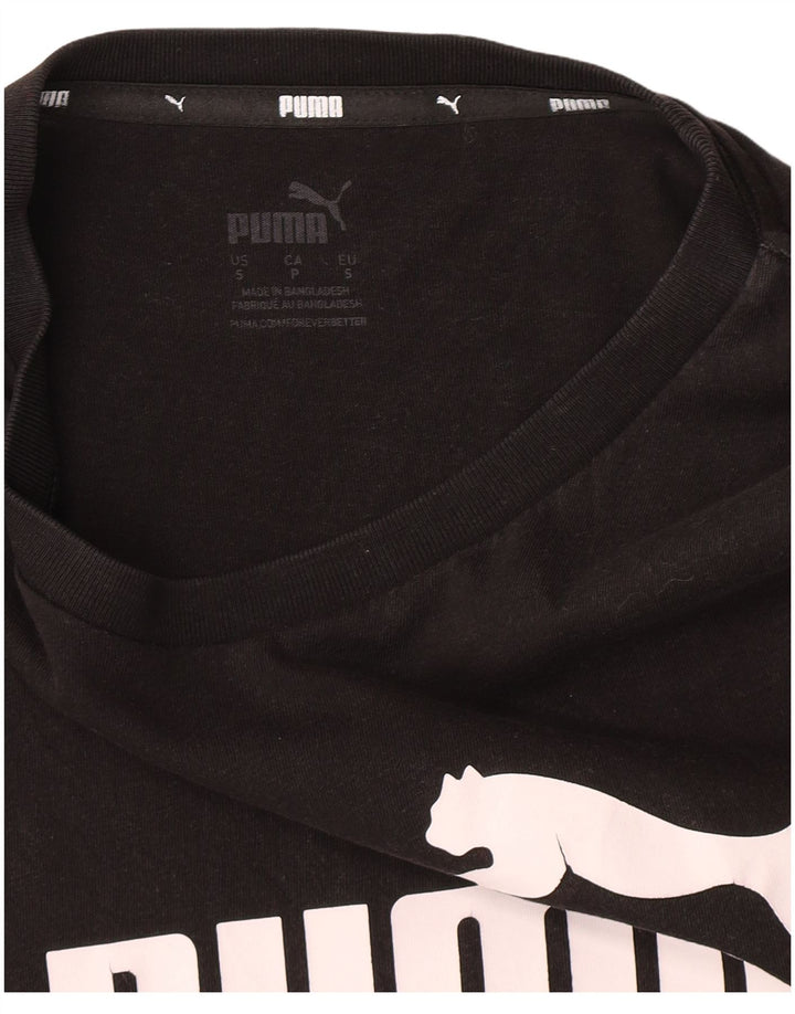 Męski T-shirt Puma z grafiką, mały, czarny
