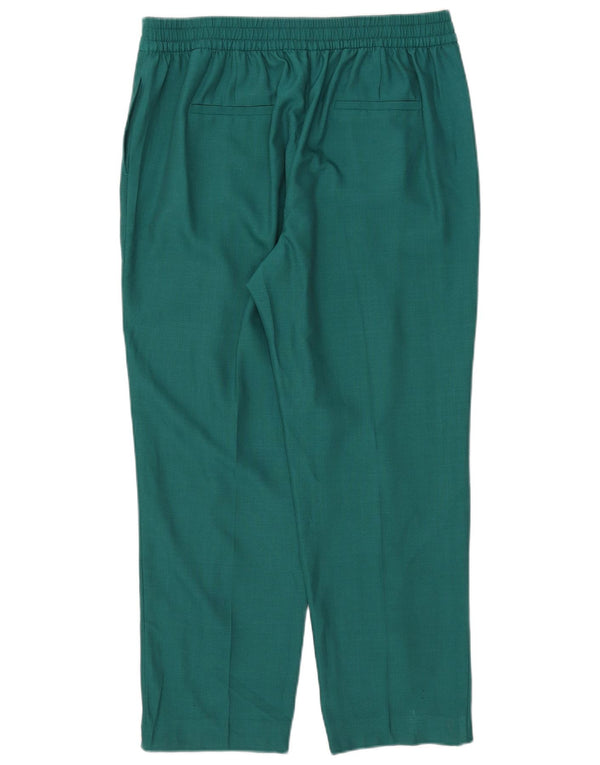 Marks & Spencer Damskie zwężane spodnie codzienne UK 16, duże W34 L27 Niebieskie