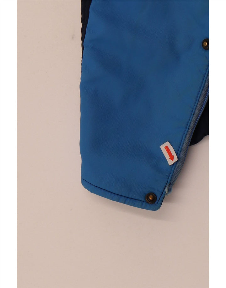 Damska kurtka wyściełana Samas IT 50 XL, niebieski nylon z blokami kolorów