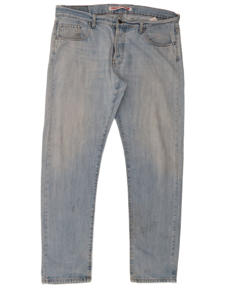 Carrera Męskie 710 Slim Jeans W40 L33 Niebieska bawełna