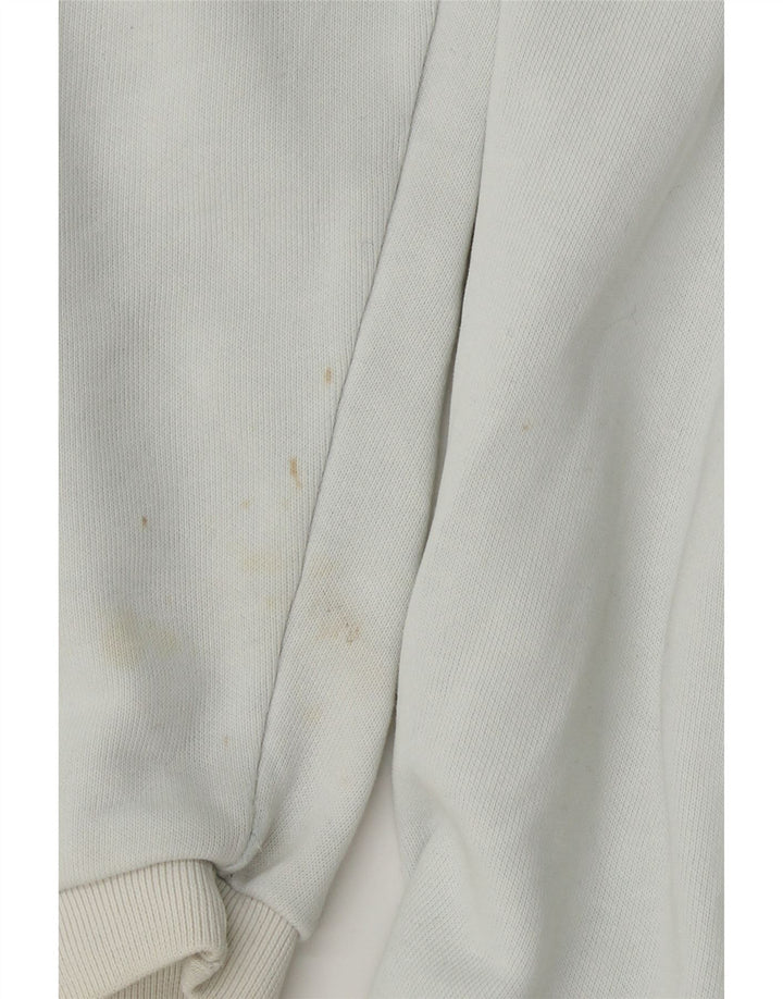 CHAMPION Mens Zip Neck Sweatshirt Jumper Medium Blue Cotton Vintage Champion and Second-Hand Champion from Messina Hembry 