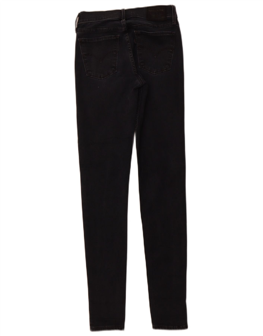 Damskie jeansy LEVI'S 710 Super Skinny W25 L30 Czarna bawełna