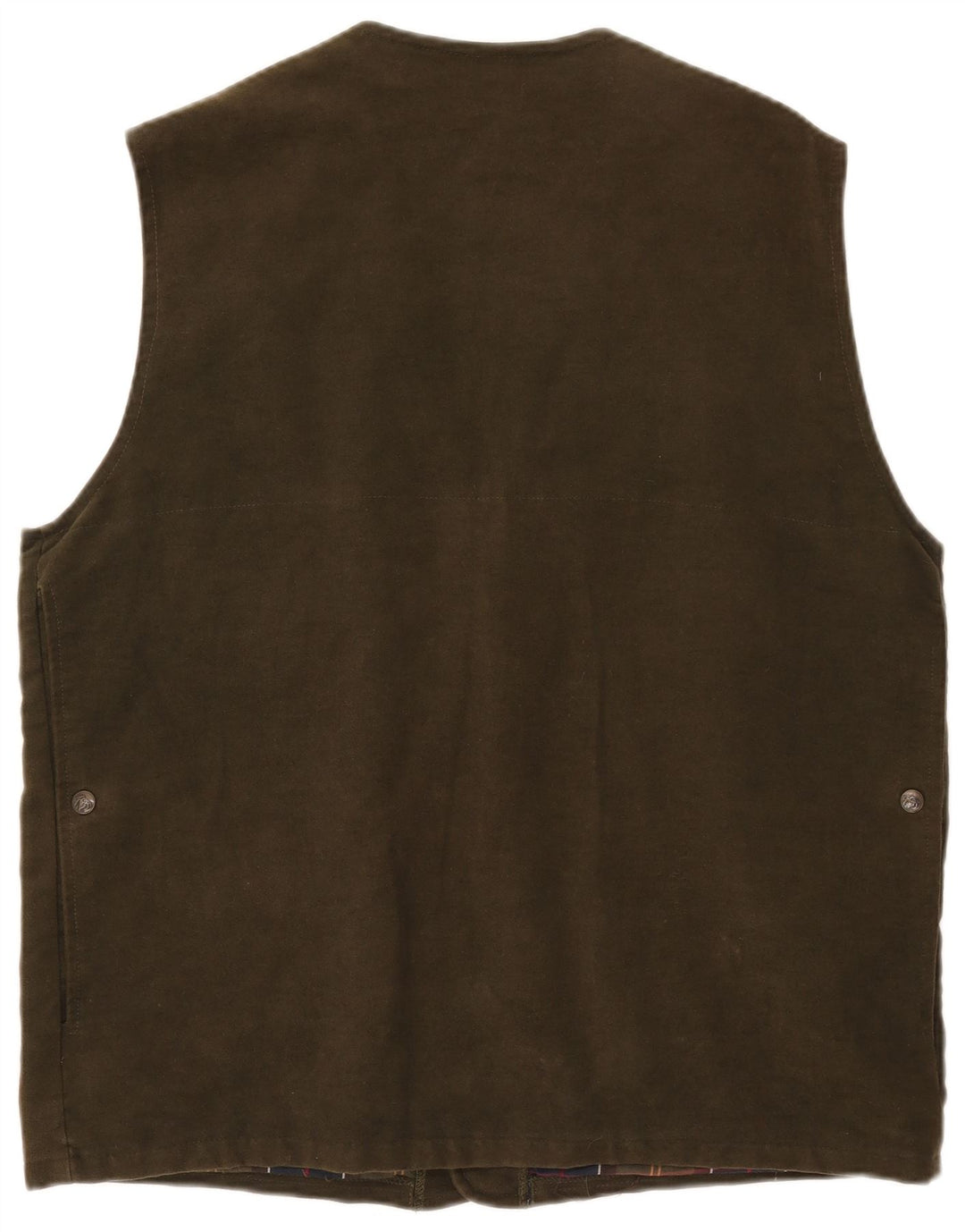 Męska kamizelka Utility VINTAGE UK 42 XL, bawełna khaki