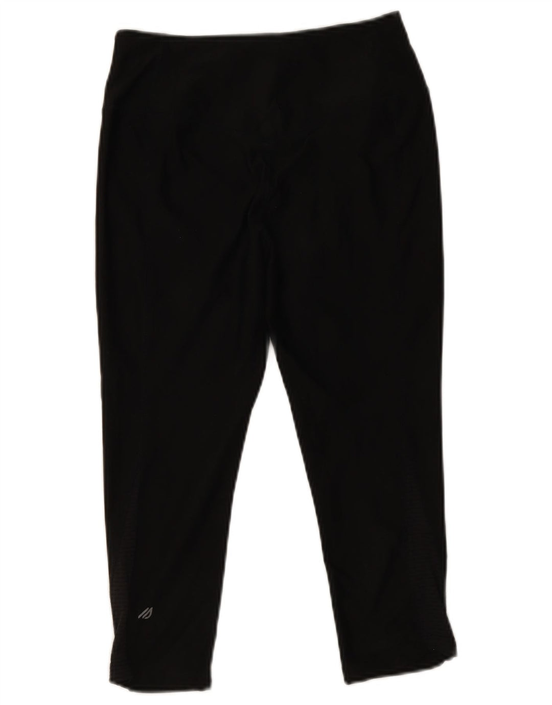 Damskie legginsy Capri Eddie Bauer UK 10, małe, czarne, poliestrowe