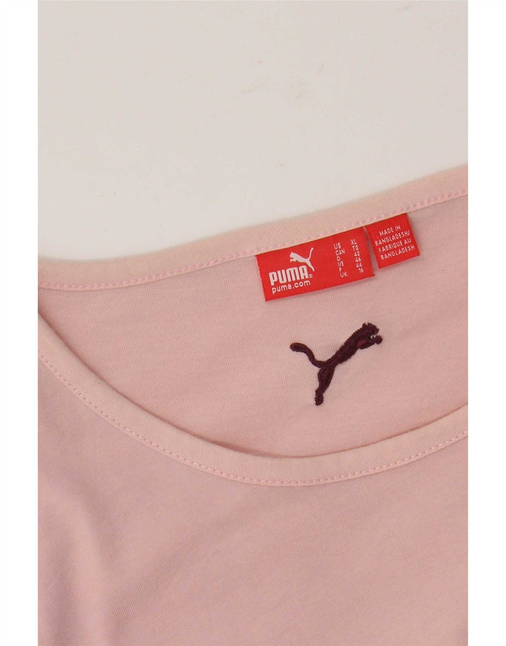 Damska bluza Puma Graphic Jumper UK 16, duży, różowy
