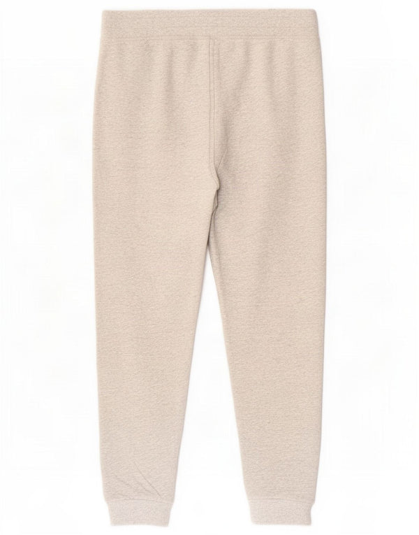 Jack Wills Womens Graphic Crop Tracksuit Trousers Joggers UK 14 Large Grey