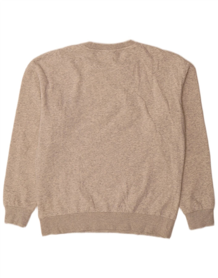 Męska bluza dresowa Jack & Jones, duża, szara, nakrapiana bawełna