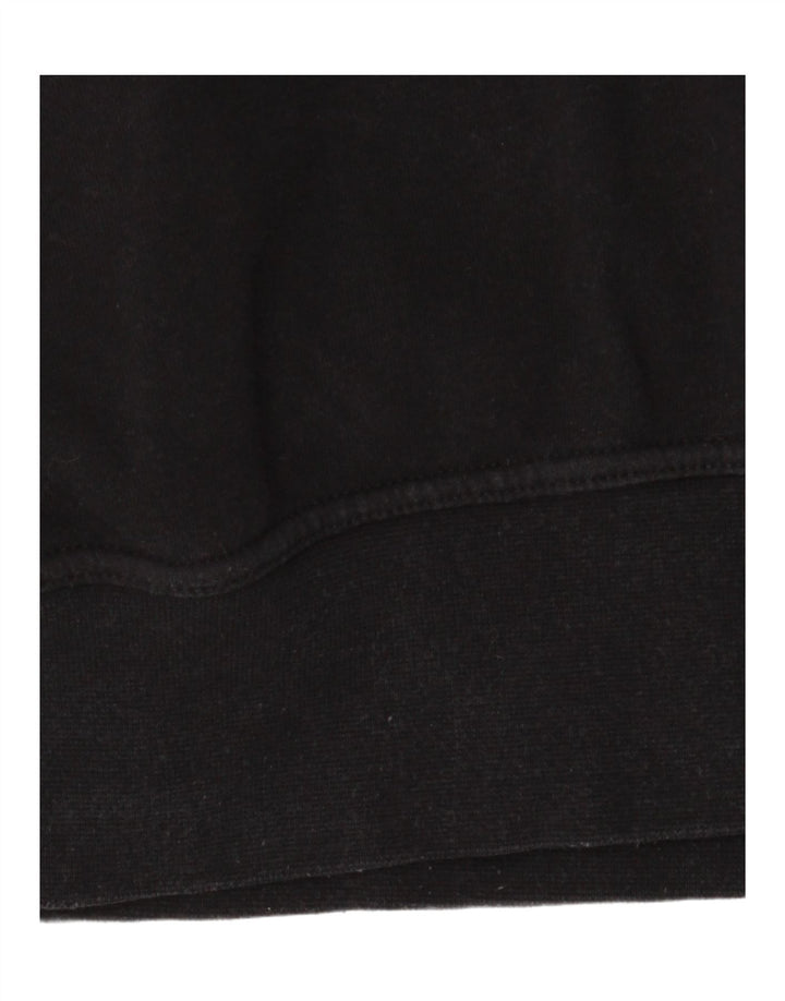 Damska bluza Nike Graphic Crop Jumper UK 12, średnia czarna bawełna