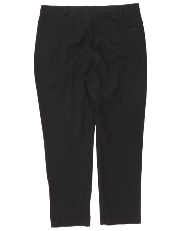 Spodnie Chino Marks & Spencer Crop Slim UK 12 Medium W32 L25 Czarne