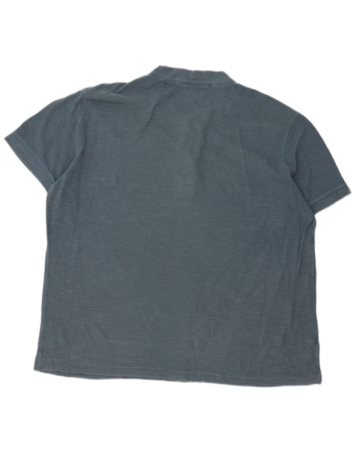 EDDIE BAUER Męska koszulka T-shirt XL, niebieska, bawełniana