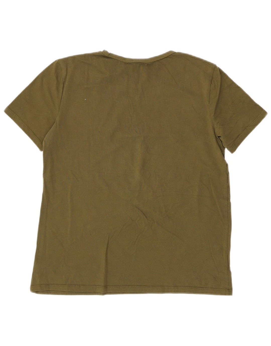 T-shirt damski ZARA Top UK 12, średni khaki, nadruk zwierzęcy