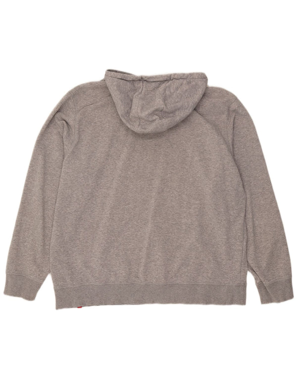 Męski sweter z kapturem New Balance 2XL, szary, bawełniany