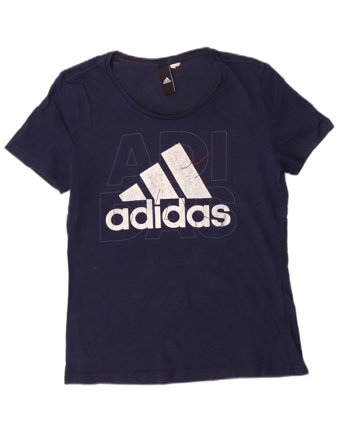 Damska koszulka graficzna Adidas Top UK 12 Medium Granatowa