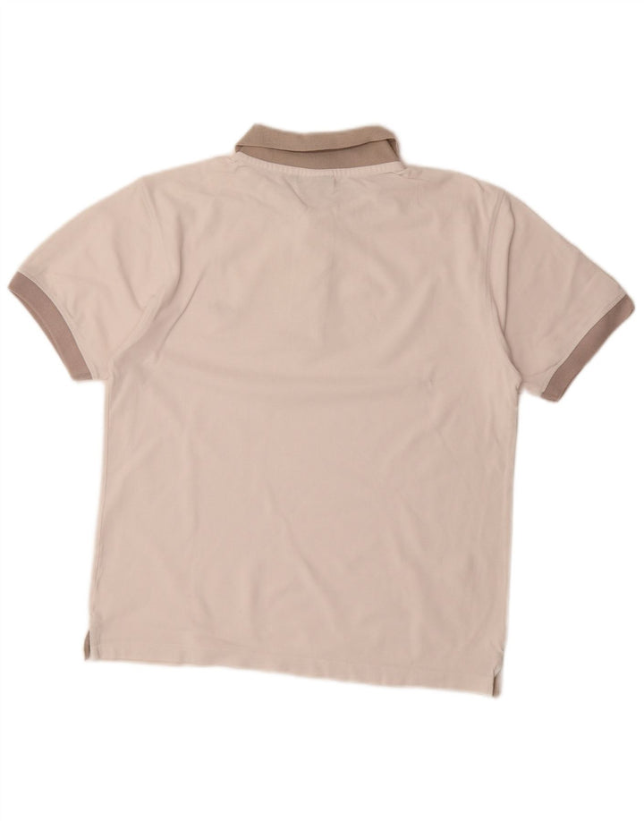 Męska koszulka polo Lotto w kolorze średniej bieli