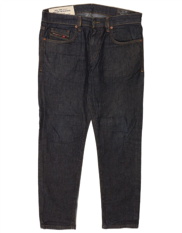 Diesel Męskie D-Strukt Slim Jeans W32 L27 Granatowy Lyocell
