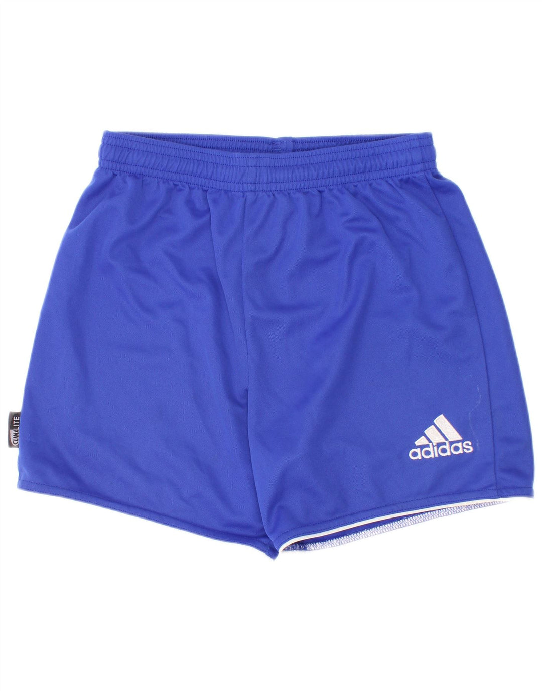 Spodenki sportowe chłopięce Adidas Climalite 9-10 lat, niebieskie, poliestrowe