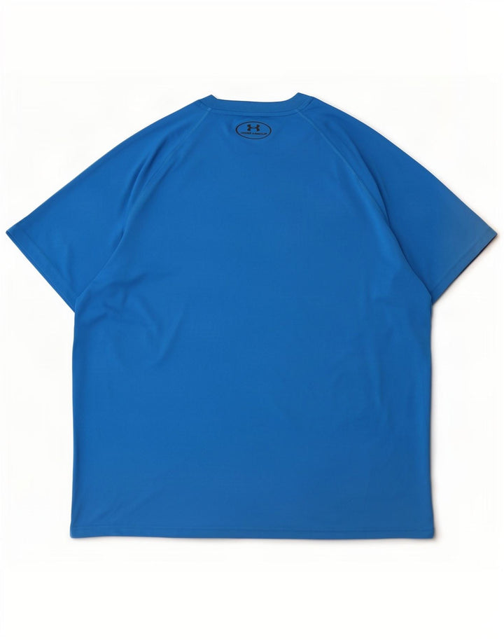 Męska koszulka t-shirt Under Armour Heat Gear, duża, niebieska