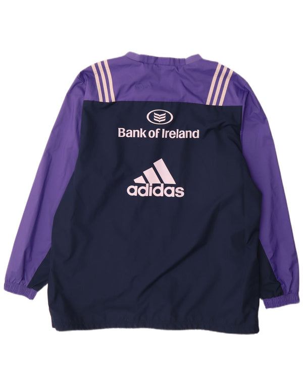 Adidas Męskie Munster Rugby Pullover Dres Top Duży Fioletowy Sport