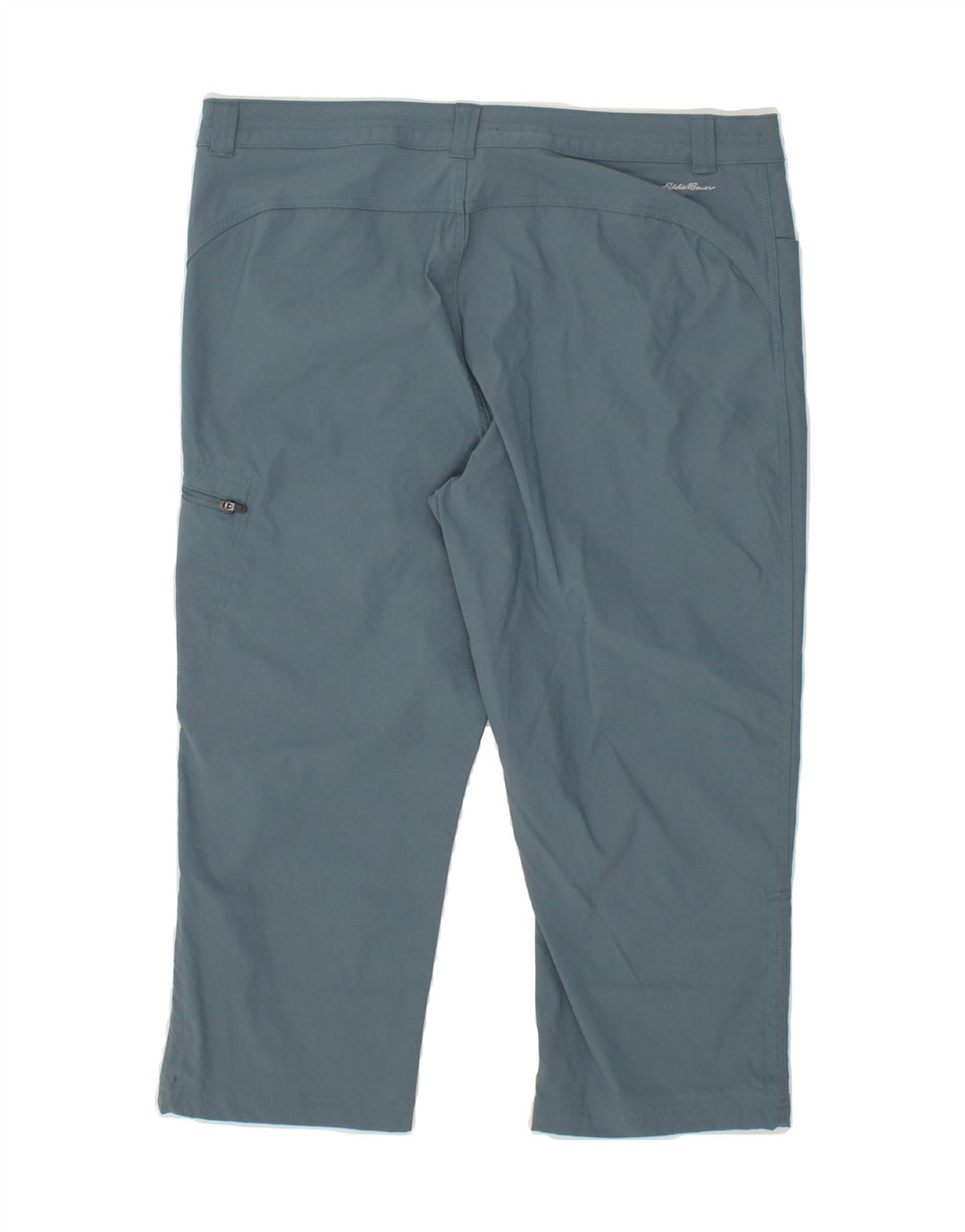 Spodnie damskie Capri Cargo EDDIE BAUER US 12 Large W36 L21 Niebieski nylon